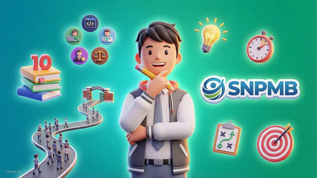 Ilustrasi 10 Jurusan SNBT dengan Persaingan Terketat dan Tips Lolosnya