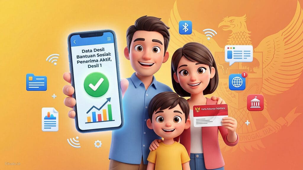 Ilustrasi Cek Desil Bansos Terbaru, Begini Langkah-Langkahnya