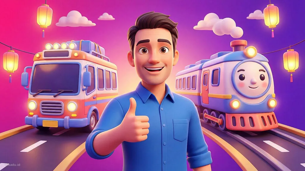 Ilustrasi Mudik Gratis Indomaret Lebaran 2026: Begini Cara Daftarnya Sebelum Kuota Habis