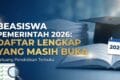 Beasiswa Pemerintah 2026: Daftar Lengkap yang Masih Buka