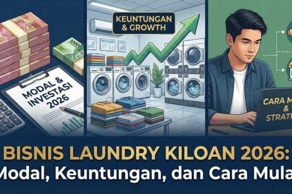 Bisnis Laundry Kiloan 2026: Modal, Keuntungan, dan Cara Mulai