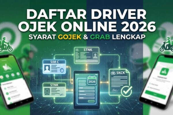 Daftar Driver Ojek Online 2026: Syarat Gojek & Grab Lengkap