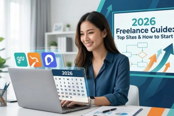 Freelance untuk Pemula 2026: Situs Terbaik & Cara Mulai