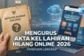 Mengurus Akta Kelahiran Hilang Online 2026: Panduan Lengkap