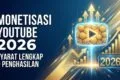 Monetisasi YouTube 2026: Syarat Lengkap dan Penghasilan