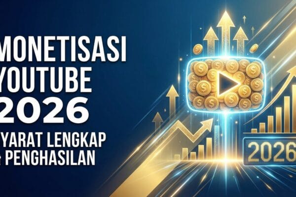 Monetisasi YouTube 2026: Syarat Lengkap dan Penghasilan