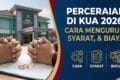Perceraian di KUA 2026: Cara Mengurus, Syarat, dan Biaya