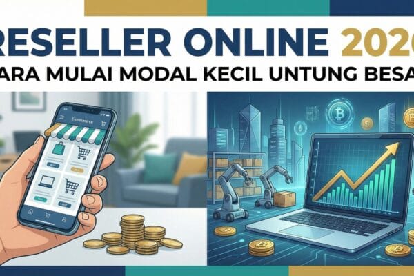 Reseller Online 2026: Cara Mulai Modal Kecil Untung Besar