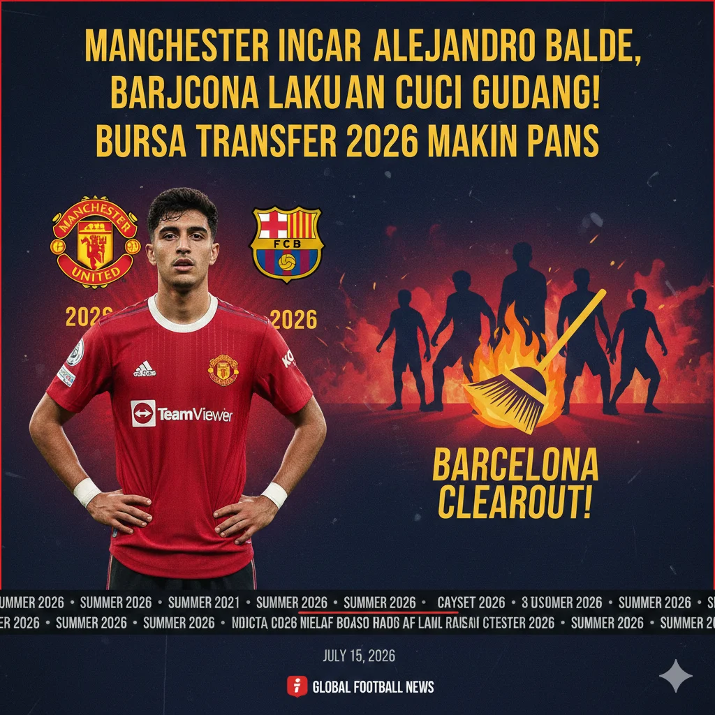 Balde Target Man United - Barcelona Mulai Terima Kontak Transfer 2026