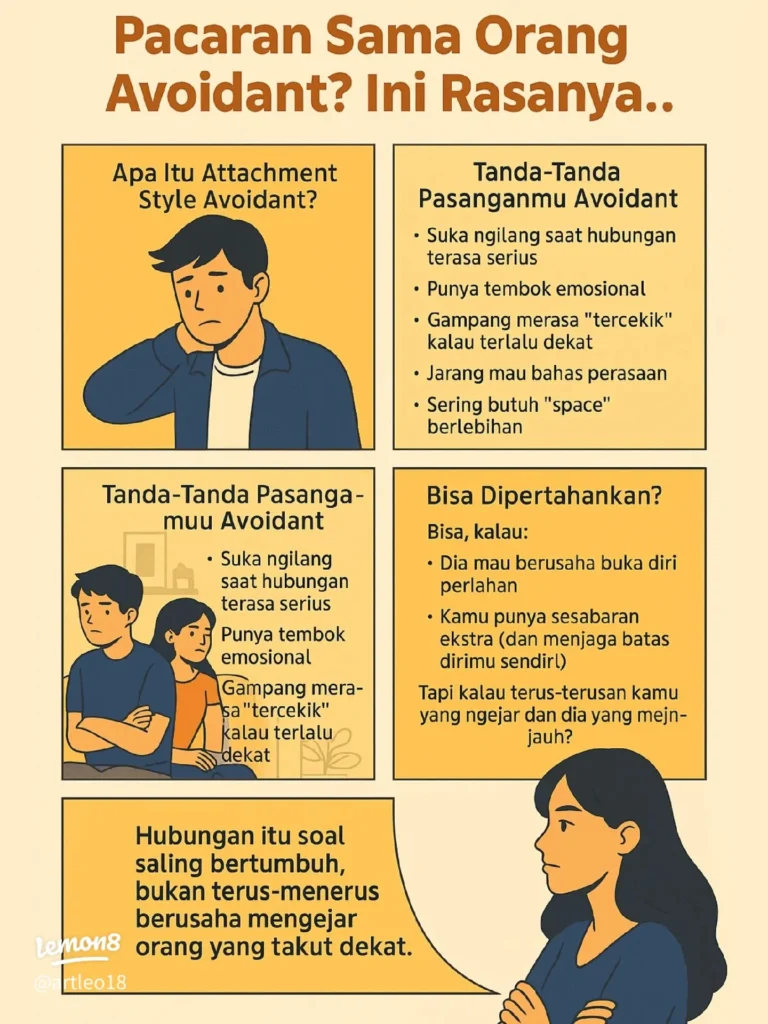 Ciri-ciri Orang dengan Attachment Avoidant yang Harus Dikenali