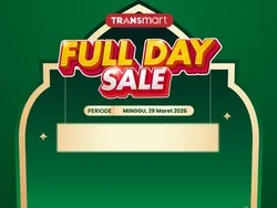 Diskon Transmart Full Day Sale 50%+10% Hari Ini