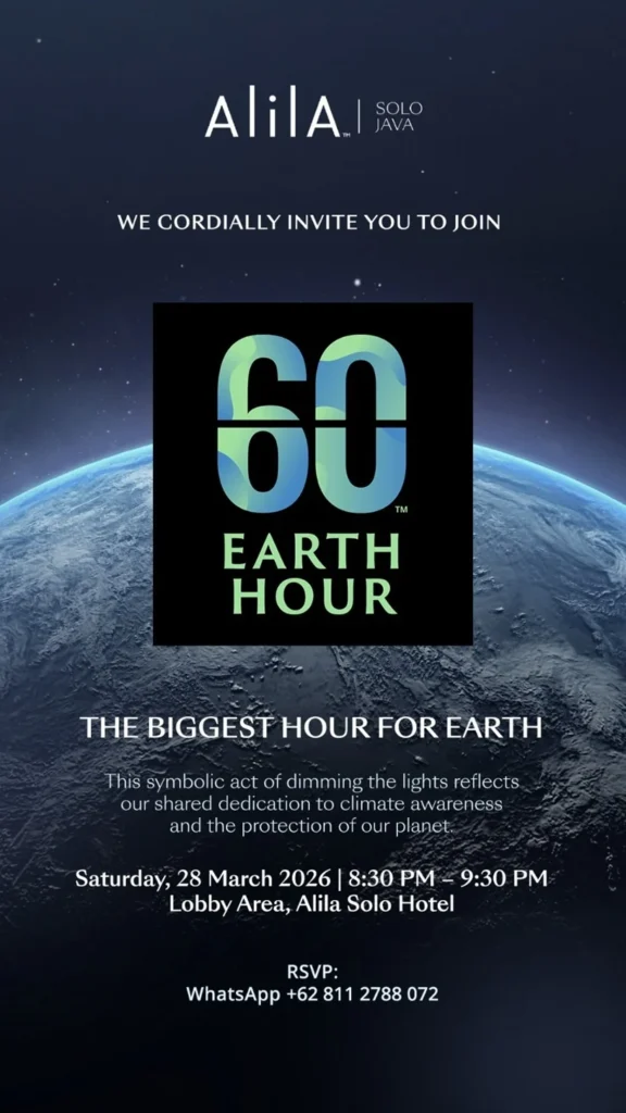 Earth Hour 2026 Alila Solo: 60 Menit untuk Bumi
