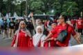 Ribuan Suporter Timnas Indonesia Padati GBK Menjelang Pertandingan