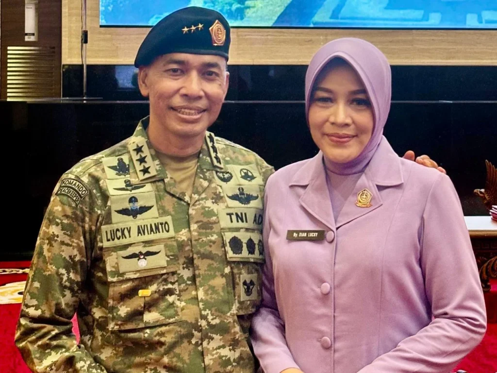 Istri Pangkogabwilhan III Ikhlaskan Suami Jaga Papua