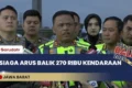 Persiapan Korlantas Hadapi Arus Balik Lebaran 2026
