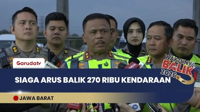 Persiapan Korlantas Hadapi Arus Balik Lebaran 2026