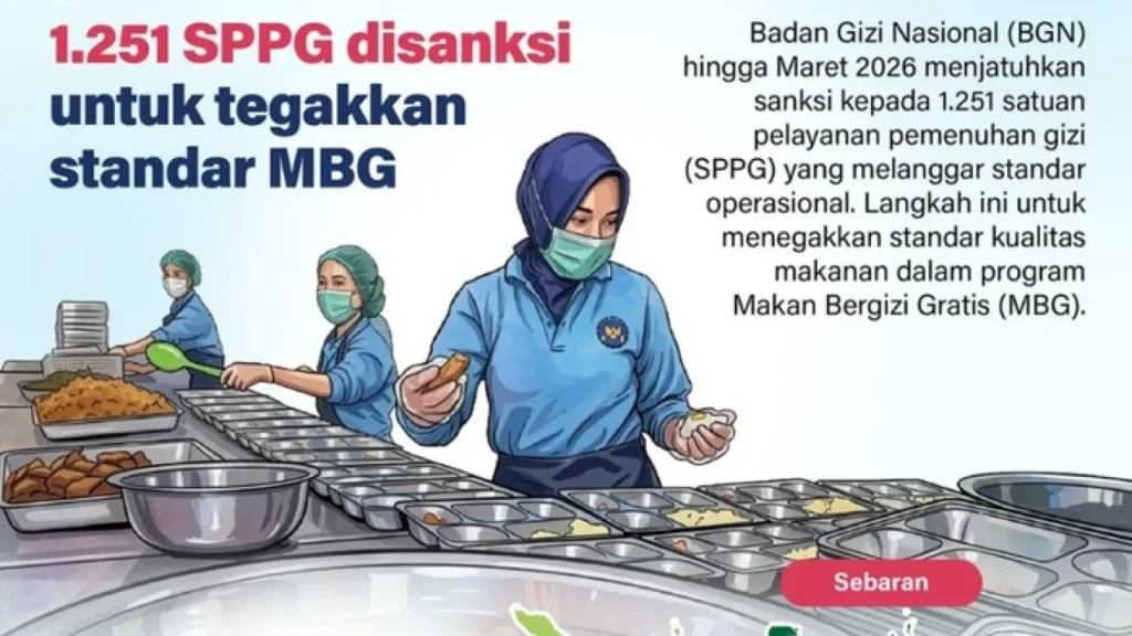 Sanksi Tegas BGN: SPPG MBG Nakal Disuspend 1 Minggu