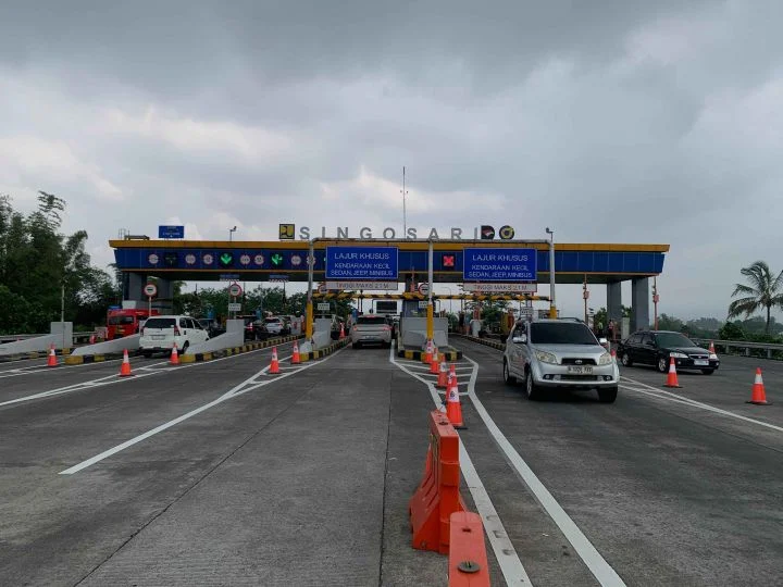 Tol Pandaan Malang Catat 1,15 Juta Kendaraan Libur Idul Fitri 2026