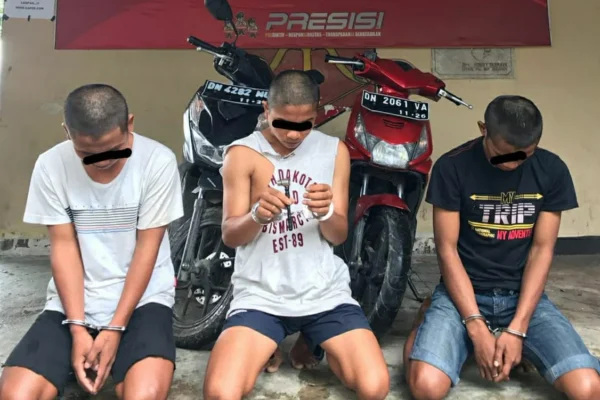 Pelajar SMP Curi Motor Terekam CCTV, Ditangkap Polisi